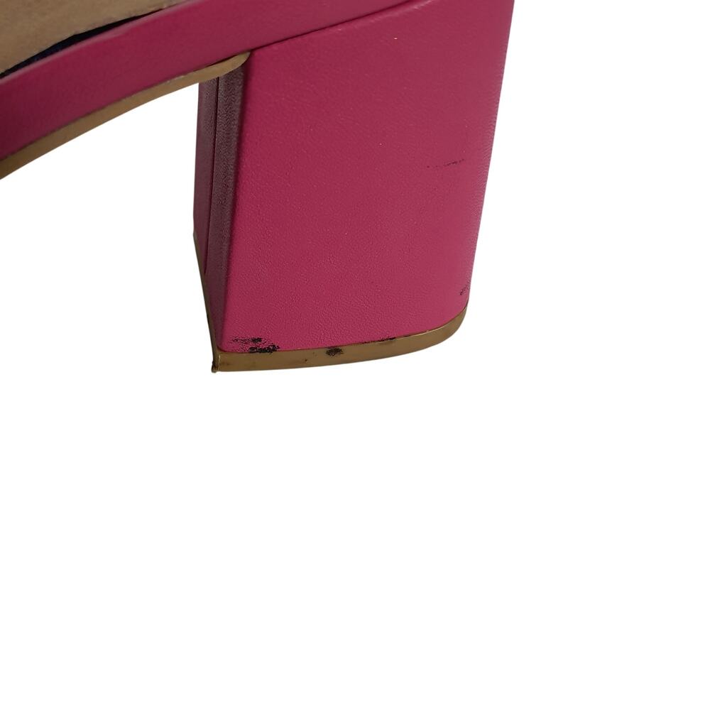 Seychelles Woven Fuchsia Connoisseur Mule Sandals Size 10 - Picture 7 of 8